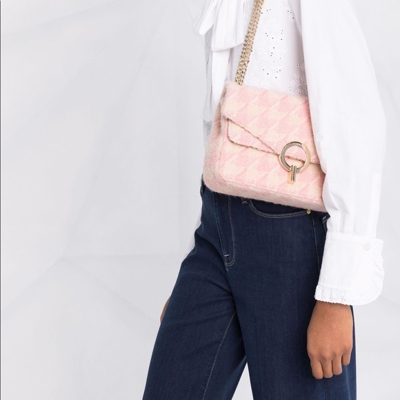 Sandro Tweed Bag two-way carry NWT - Picture 2 of 6